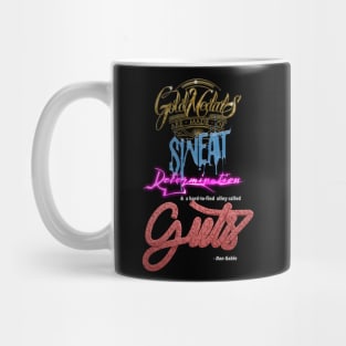 Wrestling Dan Gable Quote Mug